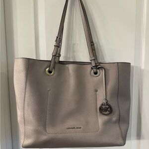 Michael Kors Taupe Tote Bag